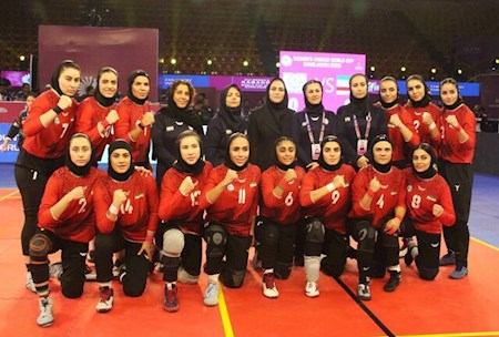 بانوان کبدی سوم جهان شدند