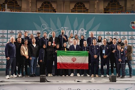 سومی تیم ملی کاراته در قهرمانی جهان