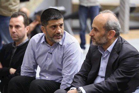 رئیس رسانه ملی در جمع ملی پوشان کشتی