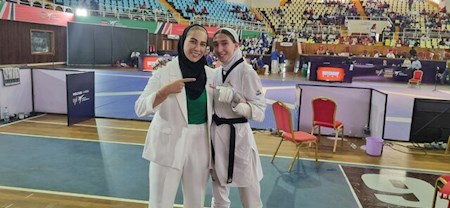 تیم تکواندو بانوان هم طلا دشت کرد