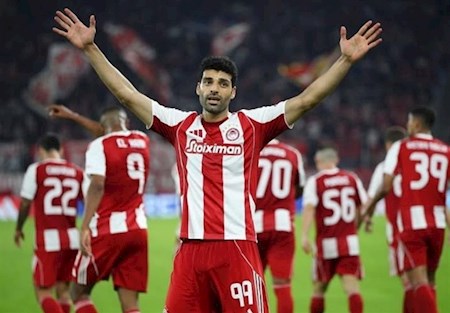 برد حداقلی المپیاکوس در قزاقستان