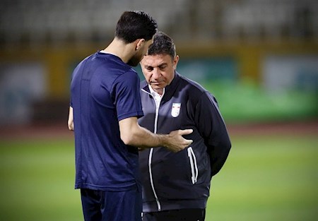 آرا سرمربی و کاپیتان ایران در مراسم د بست