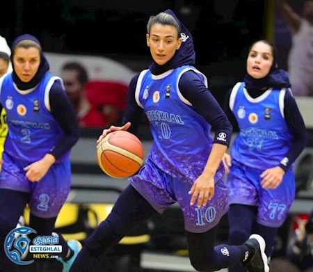 باخت فنی تیم بسکتبال بانوان استقلال