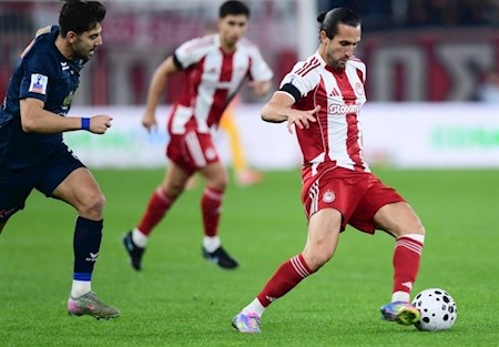 برد پر گل المپیاکوس در حذفی یونان