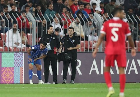 حردانی بهترین بازیکن دیدار استقلال المحرق