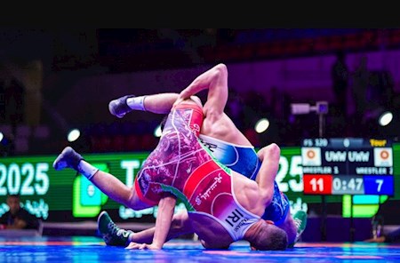 نتایج ۵ وزن دوم انتخابی کشتی آزاد