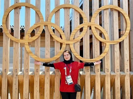 دختر ایرانی عضو مشهور IOC