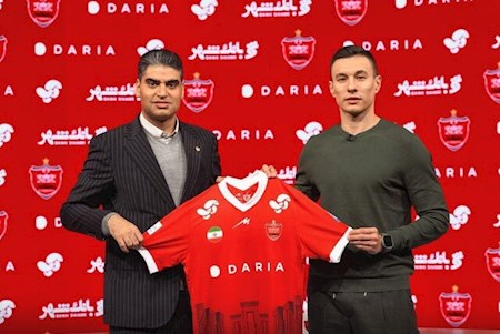 مهاجم جدید پرسپولیس معارفه شد