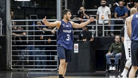 مصاف گرگانی ها در بسکتبال غرب آسیا