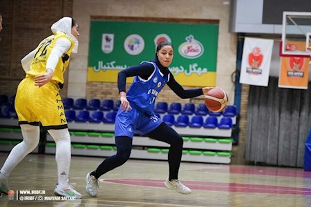 شکست صدرنشین لیگ بسکتبال زنان