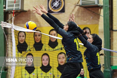 دختران والیبال فینالیست کاوا شدند
