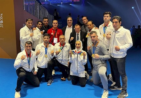 درخشش تیم موی تای ایران در ابوظبی