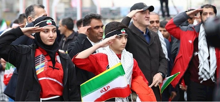 حضور با شکوه جامعه ورزش در راهپیمایی