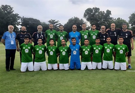 نقره داغ تیم ملی فوتبال هفت نفره