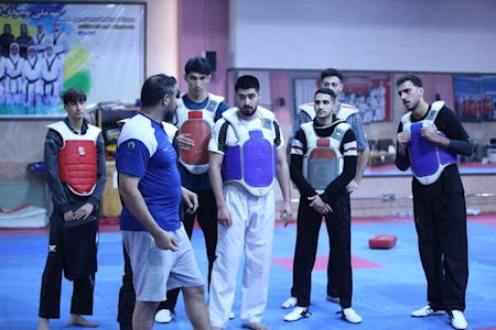 ملی پوشان تکواندو ایران به خط شدند