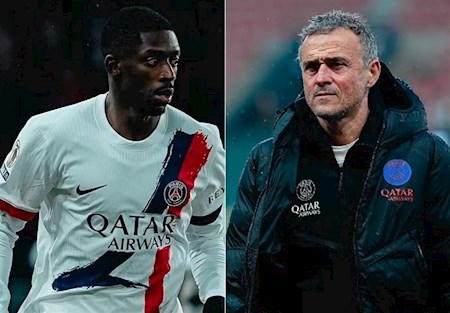 واکنش انریکه و دمبله به باخت سنگین پاریس