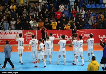 خیزگیتی پسند برای قهرمانی فوتسال