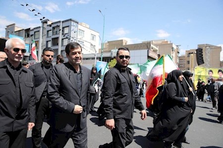 مراسم اربعین رهبر شهید برگزار شد