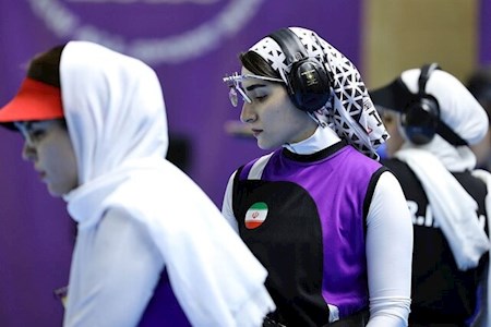 هانیه رستمیان در جمع ۱۰ تیرانداز برتر جهان