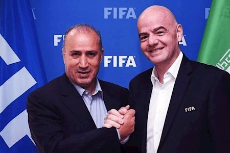 آرزوی موفقیت فیفا برای تیم ملی ایران