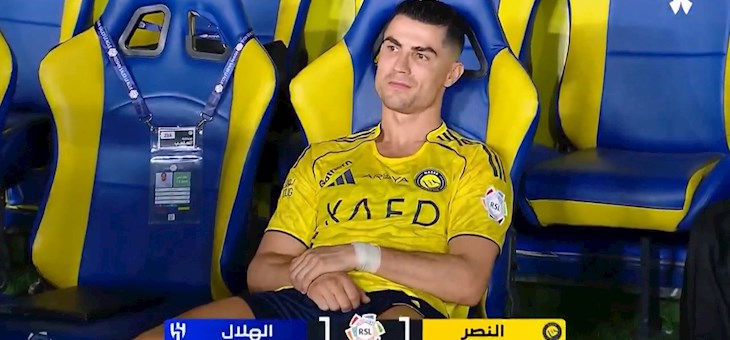 ۱۰ ثانیه برای فروپاشی رونالدو و النصر کافی بود
