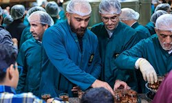 حضور کشتی گیران در حرم مطهر رضوی