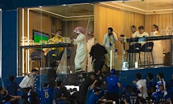 درگیری النصر و الهلال با چوب و چماق