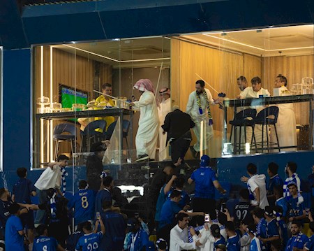 درگیری النصر و الهلال با چوب و چماق