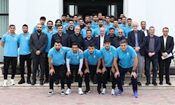 دیدار ملی پوشان فوتبال با آقای پزشکیان