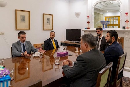 دیدار تاجرنیا با سفیر اسپانیا در تهران