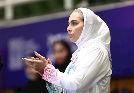 مهروز ساعی و تیم ملی تکواندو بانوان