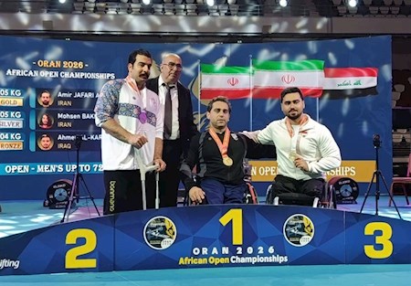 درخشش پاراوزنه برداران در الجزایر