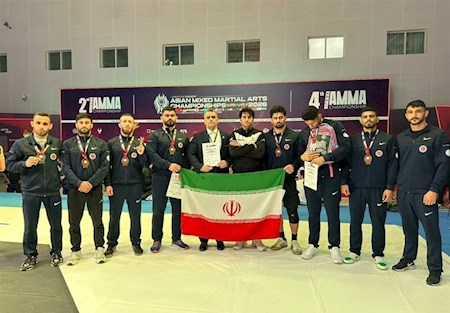 MMA کاران ایران مدالهای آسیا را درو کردند
