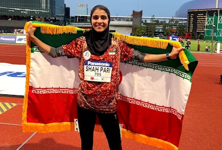 نائب قهرمانی دختر دونده ایران در آسیا