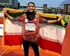 دومین مدال هانیه شه پری در دوومیدانی آسیا
