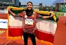 دومین مدال هانیه شه پری در دوومیدانی آسیا