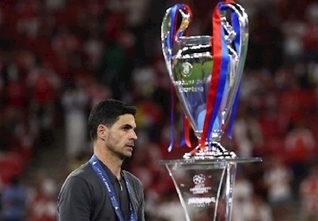 ناراحتی آرتتا از نائب قهرمانی اروپا