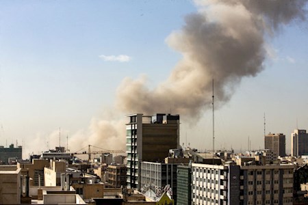 شنیده شدن انفجار در تهران