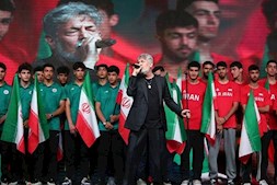 قرار شبانه باغ فردوس با حضور هنرمندان