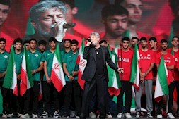 قرار شبانه باغ فردوس با حضور هنرمندان