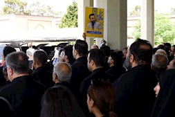مراسم تشییع فرزاد جمشیدی برگزار شد