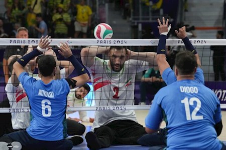 برد مردان والیبال نشسته در دو دیدار تدارکاتی