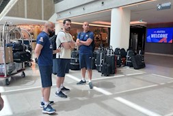 ملی پوشان والیبال وارد بلگراد شدند
