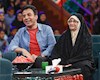عمو پورنگ به سوگ مادر نشست