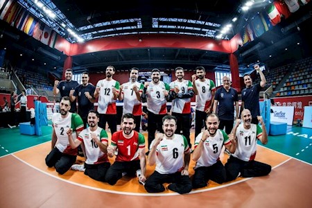 شکست آمریکا مقابل مردان والیبال نشسته ایران