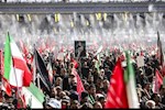 صحنه های ماندگار مراسم تشییع رهبر شهید