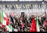 صحنه های ماندگار مراسم تشییع رهبر شهید
