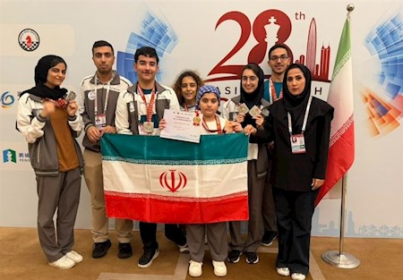 کسب ۸ مدال آسیایی توسط شطرنج بازان ایران