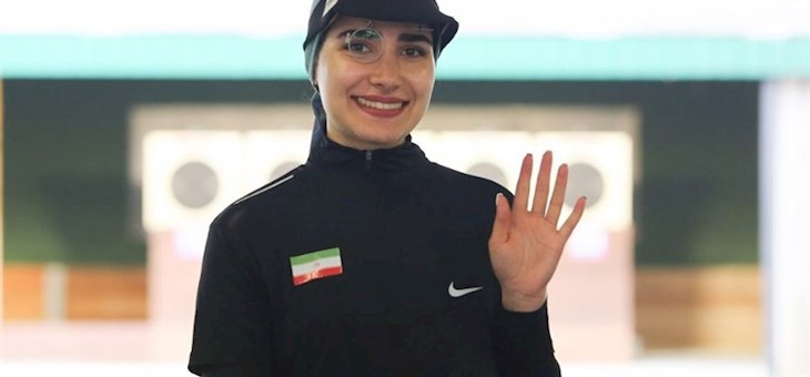 طلسم شکنی هانیه رستمیان در هانگژو