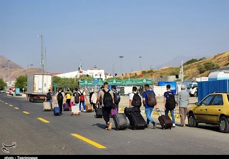 وضعیت ترافیکی مسیرهای اربعین